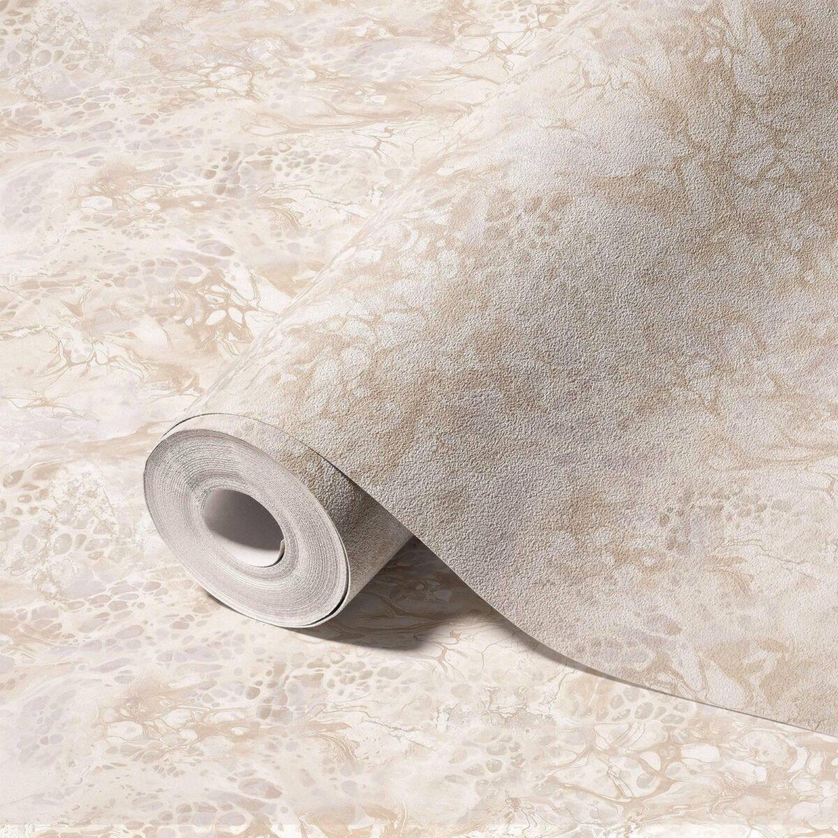 Modern Stone Design Wallpaper Cream Code 23101-2 - Image 1