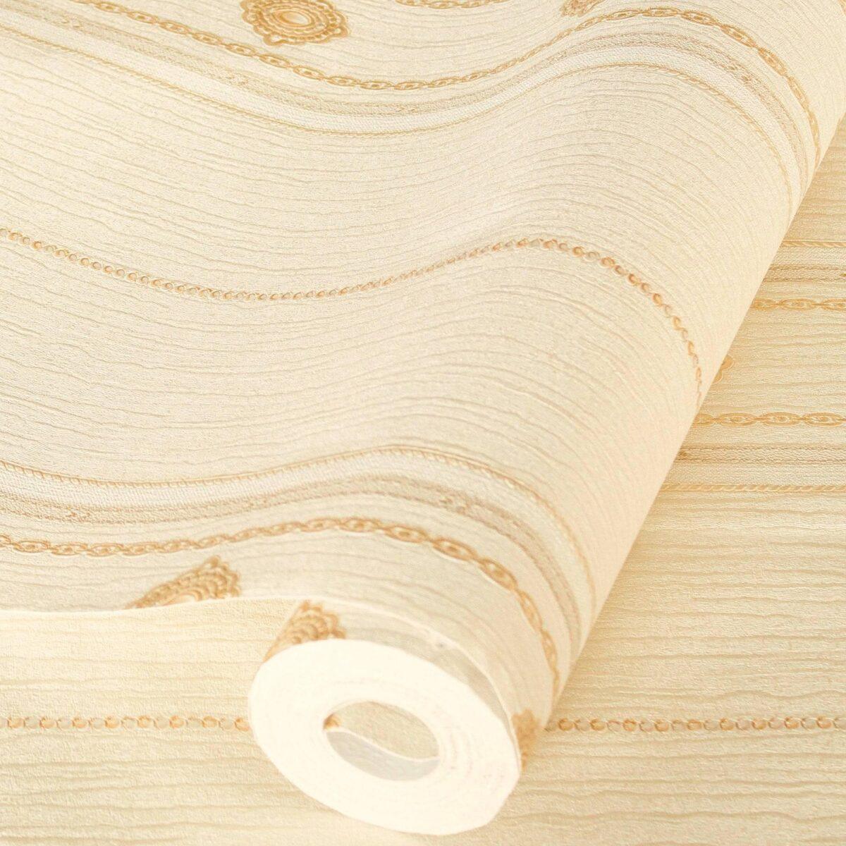 Classical Striped Wallpaper Brown Code 1309-3 - Image 1