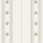 Classical Striped Wallpaper White Code 1309-1 - Image 5