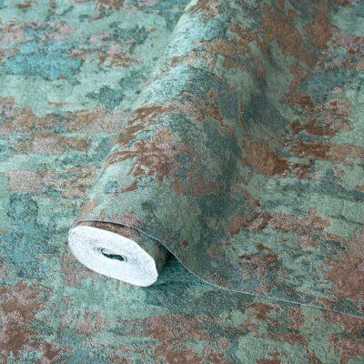 Colorful Plain Wallpaper Turquoise Code 1513-4