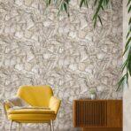 Modern Stone Design Wallpaper Cream Code 23114-1 - Image 5