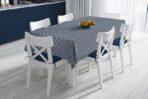 Code TC115 - Table Cloth Collection White, Blue