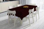 Code TC113 - Table Cloth Collection Black, Red