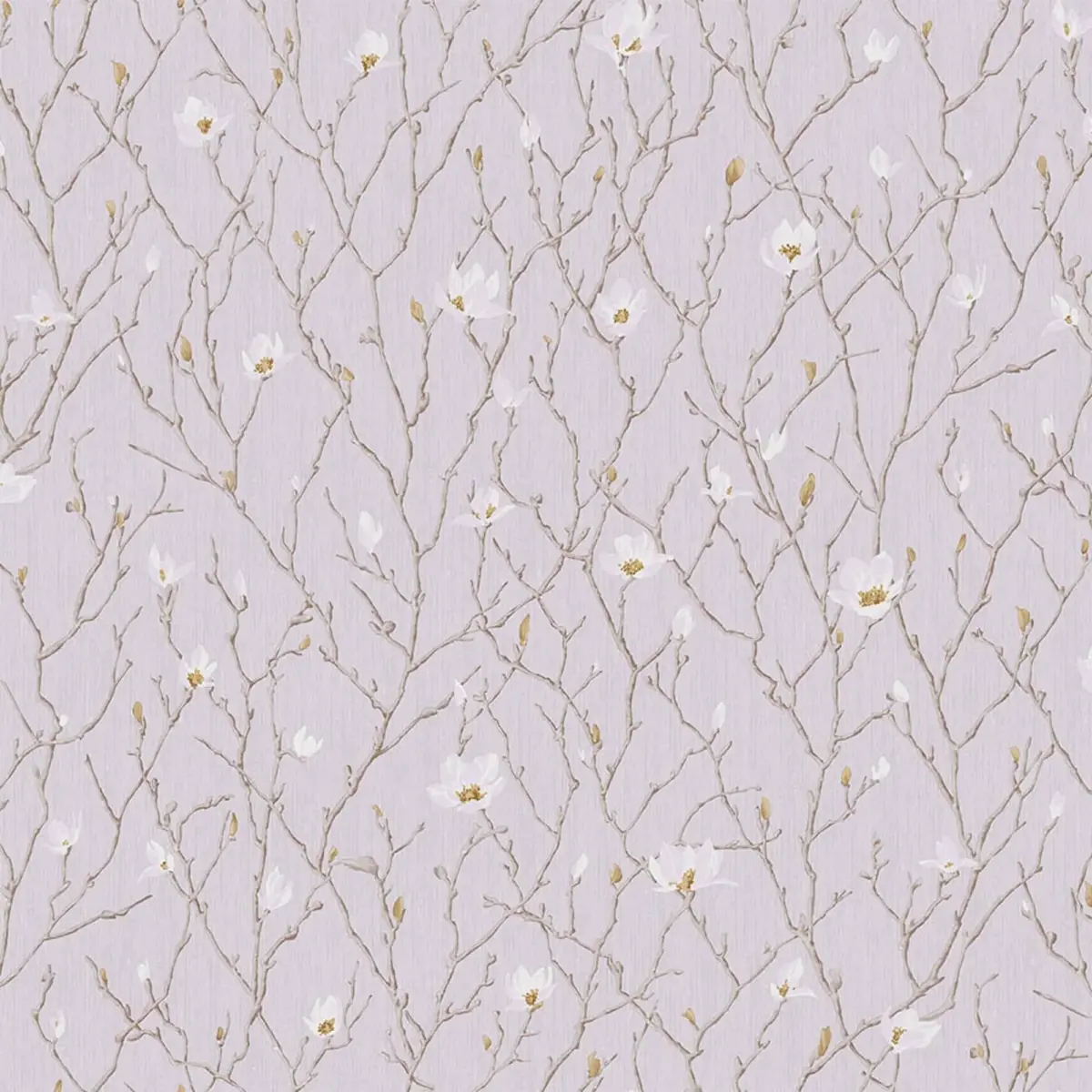 Branches of Tree in Blossom - flower motif wallpaper Gray Code 7800-2 - Image 5