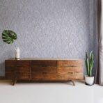 Branches of Tree in Blossom - flower motif wallpaper Gray Code 7800-2 - Image 6