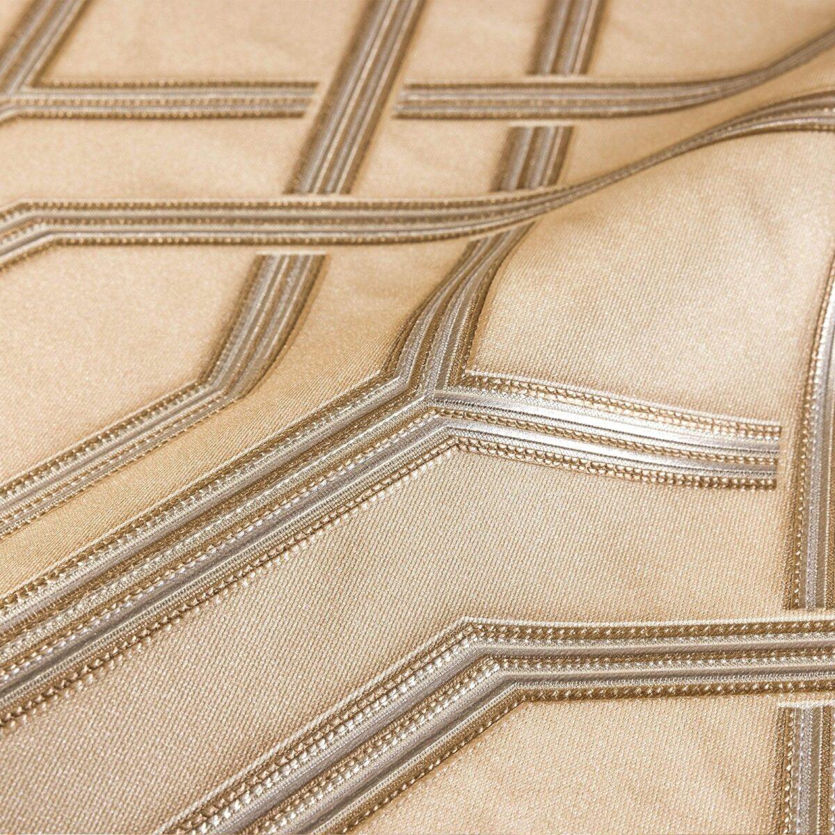 Modern Geometric Wallpaper Cream Code 1502-2 - Image 4