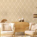 Modern Geometric Wallpaper Cream Code 1502-2 - Image 6