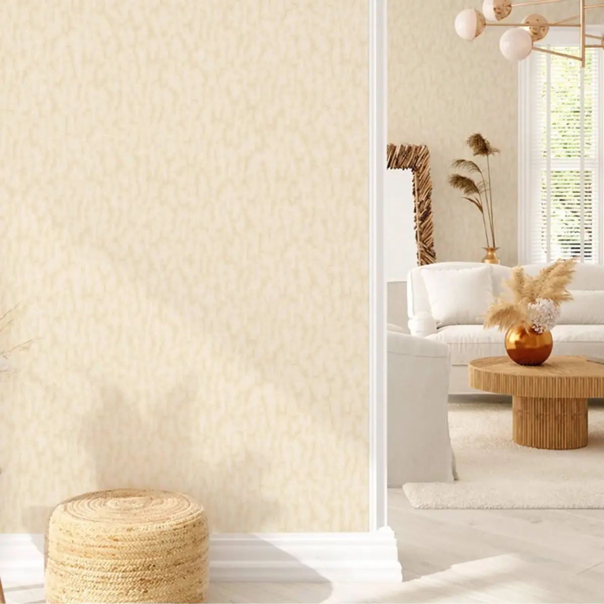 Modern Linear Wallpaper Cream Code 1510-2 - Image 6