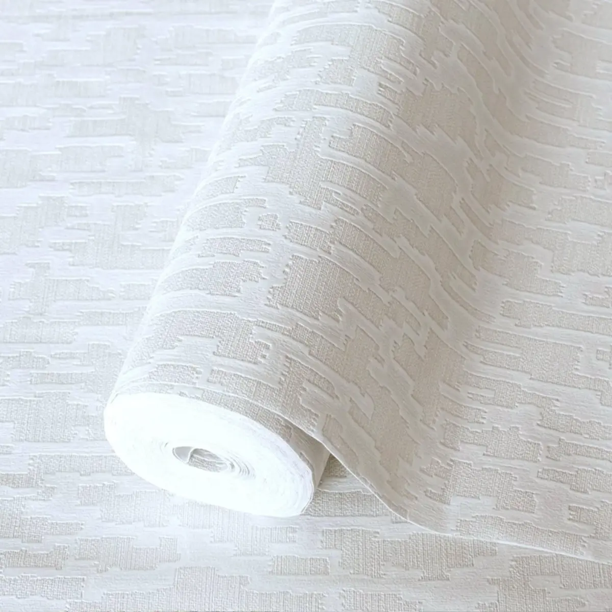 Modern Linear Design Wallpaper White Code 1510-1 - Image 1