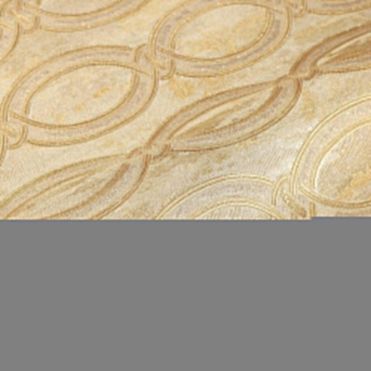 Wallpaper with stylized chain pattern Beige Code 7808-3 - Image 4