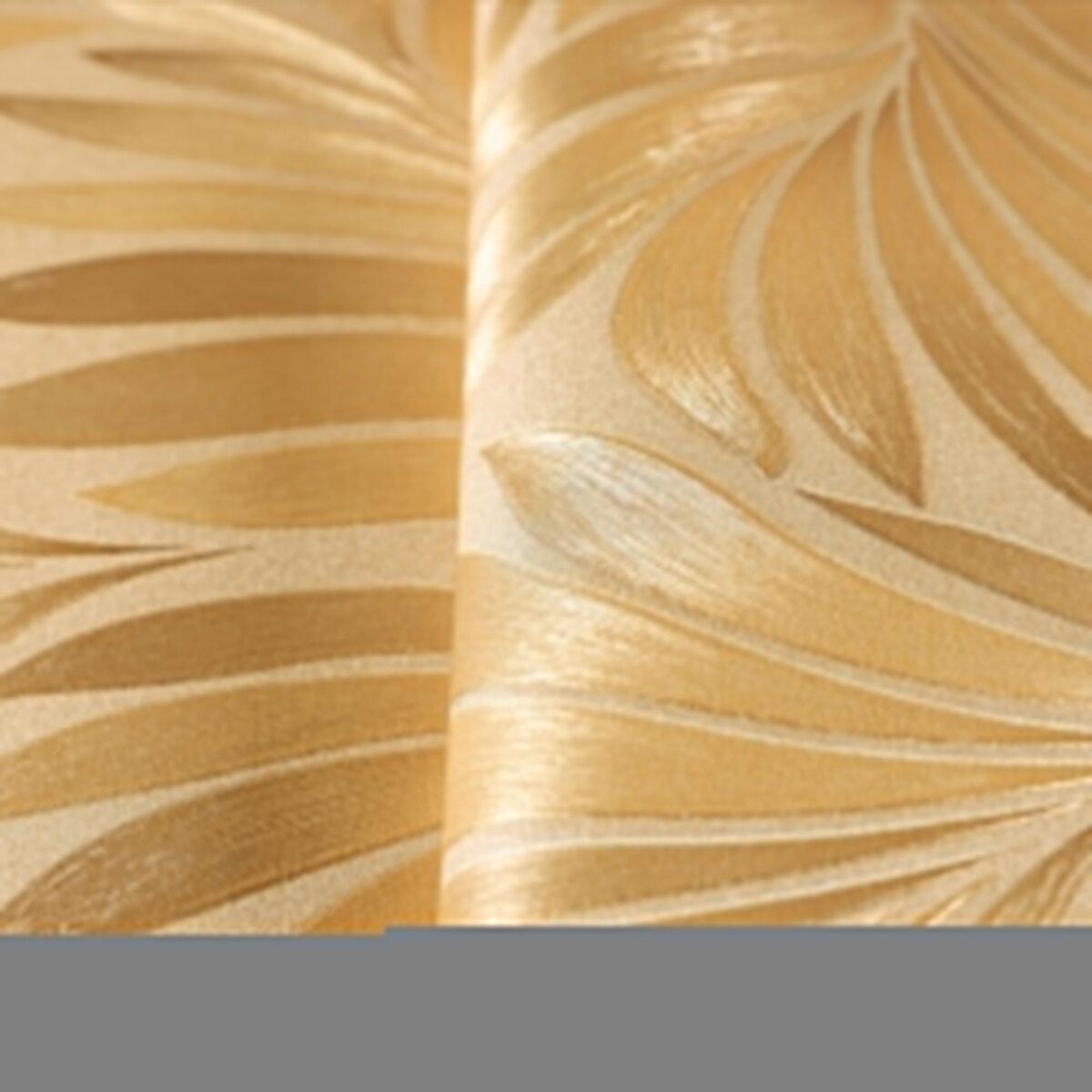 Tropical stylized leaves pattern wallpaper Gold Code 7812-5 - Image 4