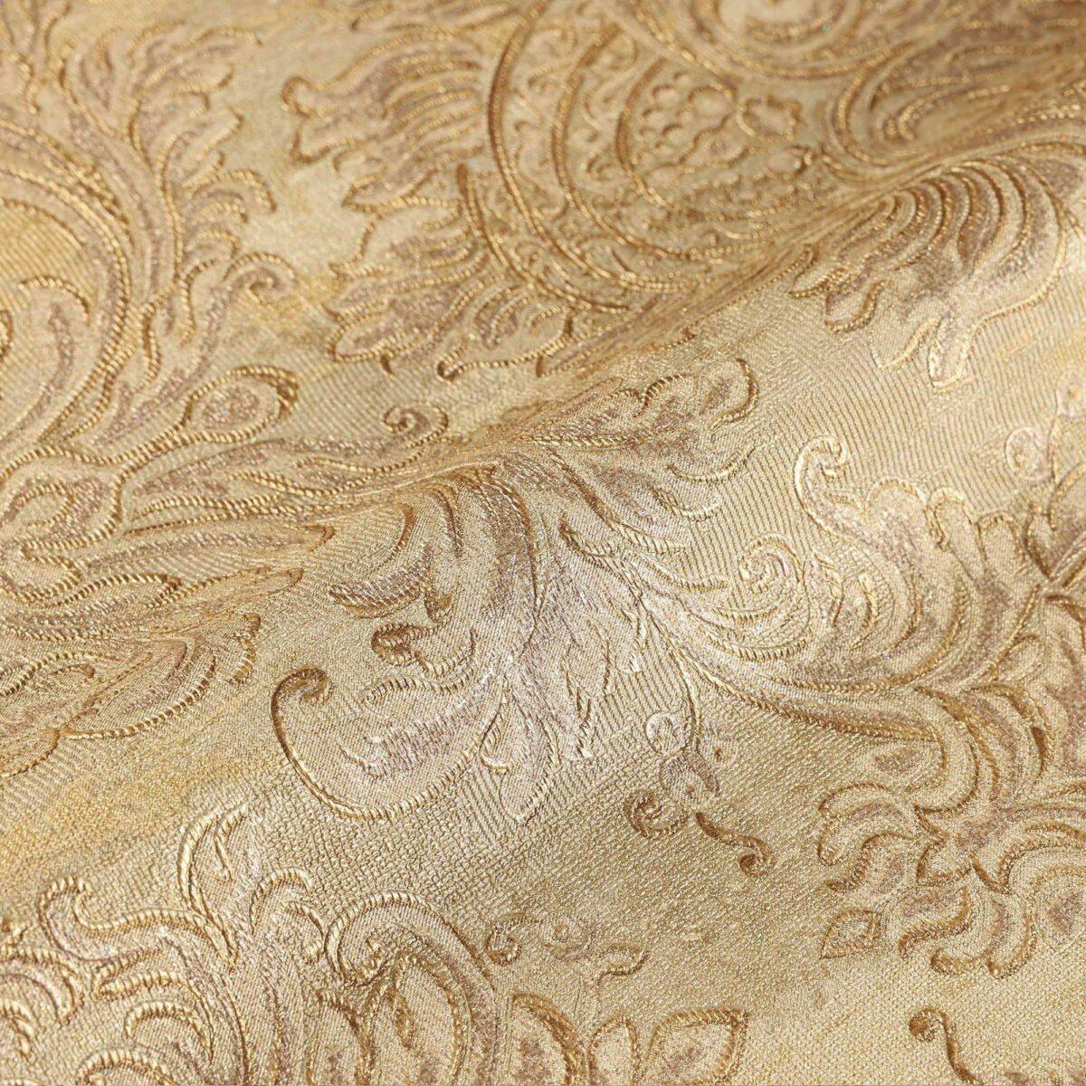 Rich baroque damask pattern wallpaper Gold Code 7807-3 - Image 3