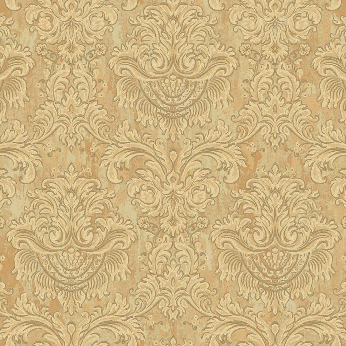 Rich baroque damask pattern wallpaper Gold Code 7807-3 - Image 5
