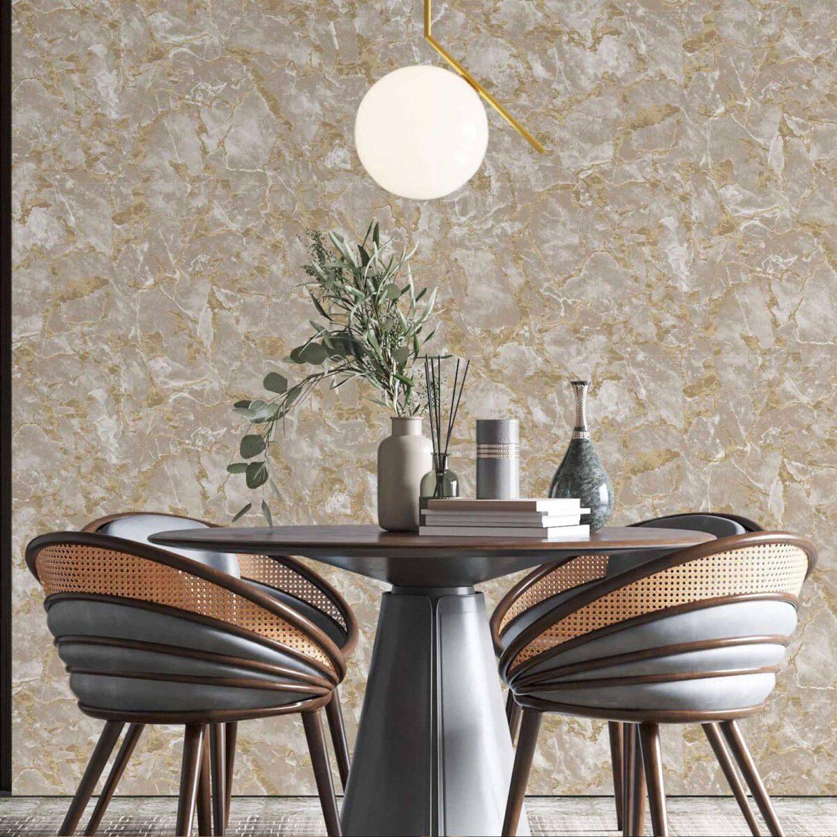 Modern Stone Design Wallpaper Cream Code 23103-2 - Image 6