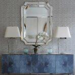 Hexagon Geometric Design Wallpaper Gray Code 23208-4 - Image 2