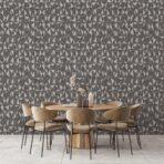 Geometric Modern Design Wallpaper Dark Gray Code 23204-5 - Image 2