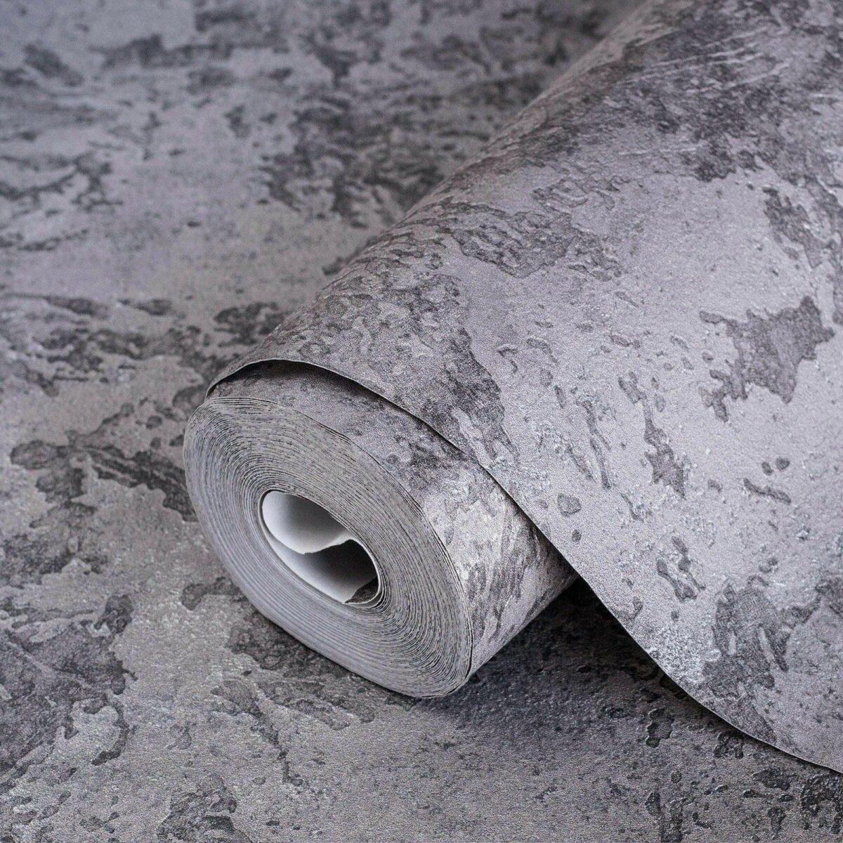 Textured Wallpaper Gray Code 1108-4 - Image 1