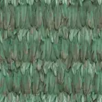 Modern Bird Feather Patterned Wallpaper Green Code 9913-4 - Image 5