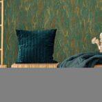 Abstract oxidized texture pattern wallpaper Green Code 7809-4 - Image 2