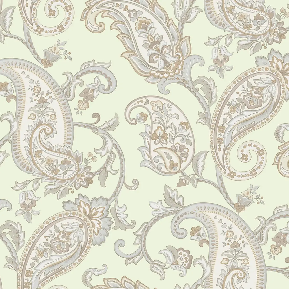 Shawl Pattern Wallpaper Green Code 9903-2 - Image 5