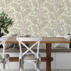 Shawl Pattern Wallpaper Green Code 9903-2 - Image 6