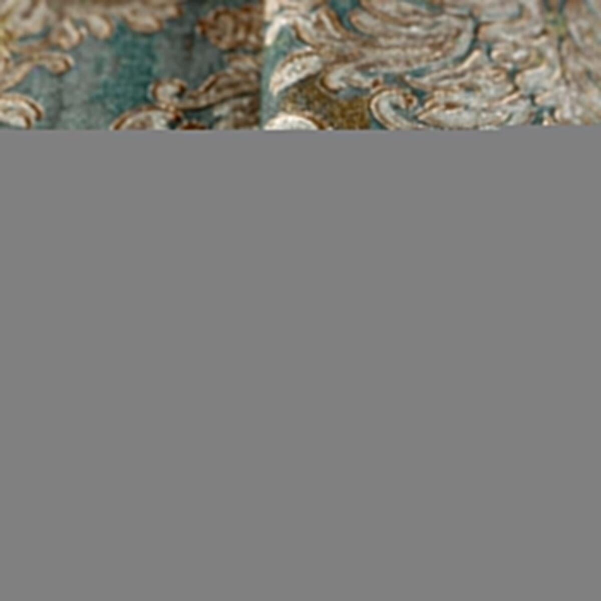 Rich baroque damask pattern wallpaper Green Code 7807-4 - Image 3
