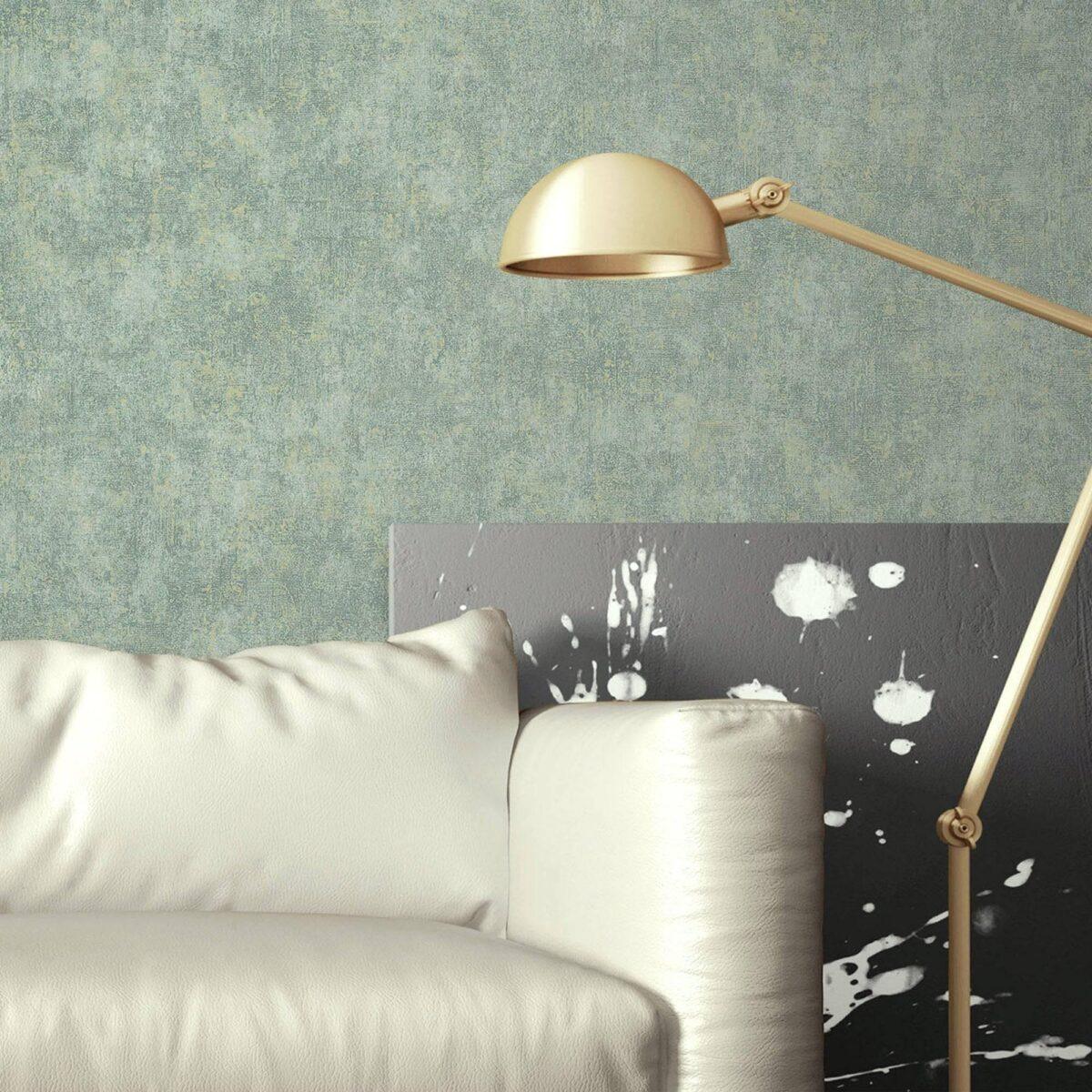 Classic Plain Wallpaper Green Code 9908-4 - Image 2