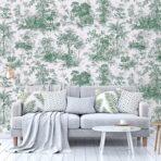 Wallpaper with Interesting Texture and Colours, Green Code 9909-3 - Image 5