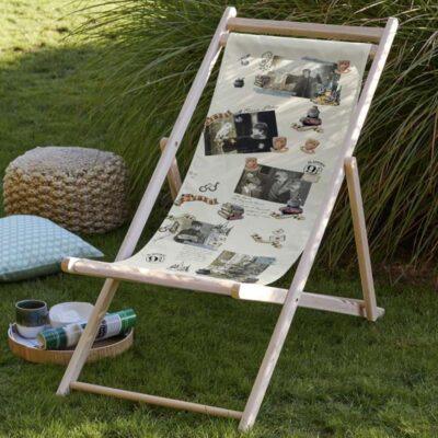 Code - SZL332 - Cream Deck Chair Collection