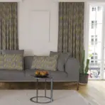 AdaHome Eyelet Curtains Collection Available in a Variety of Martials and Multicoloured - Code P217 - Image 2