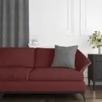 AdaHome Eyelet Curtains Collection Available in a Variety of Martials and Multicoloured – Code P218 - Image 3