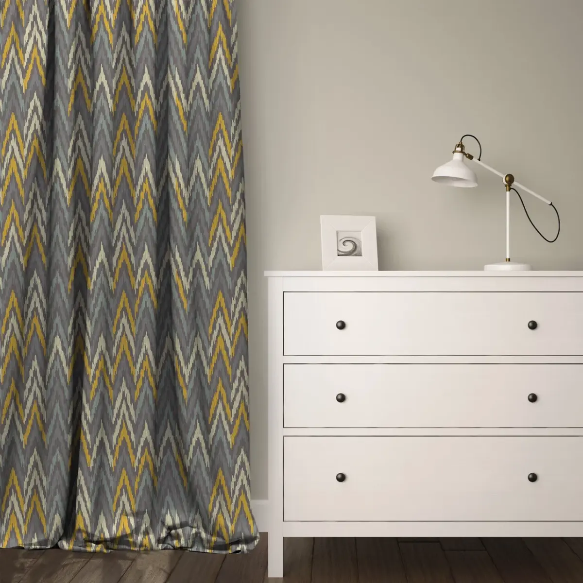 AdaHome Eyelet Curtains Collection Available in a Variety of Martials and Multicoloured - Code P217 - Image 1