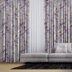 AdaHome Eyelet Curtains Collection Available in a Variety of Martials and Multicoloured - Code P202 - Image 3