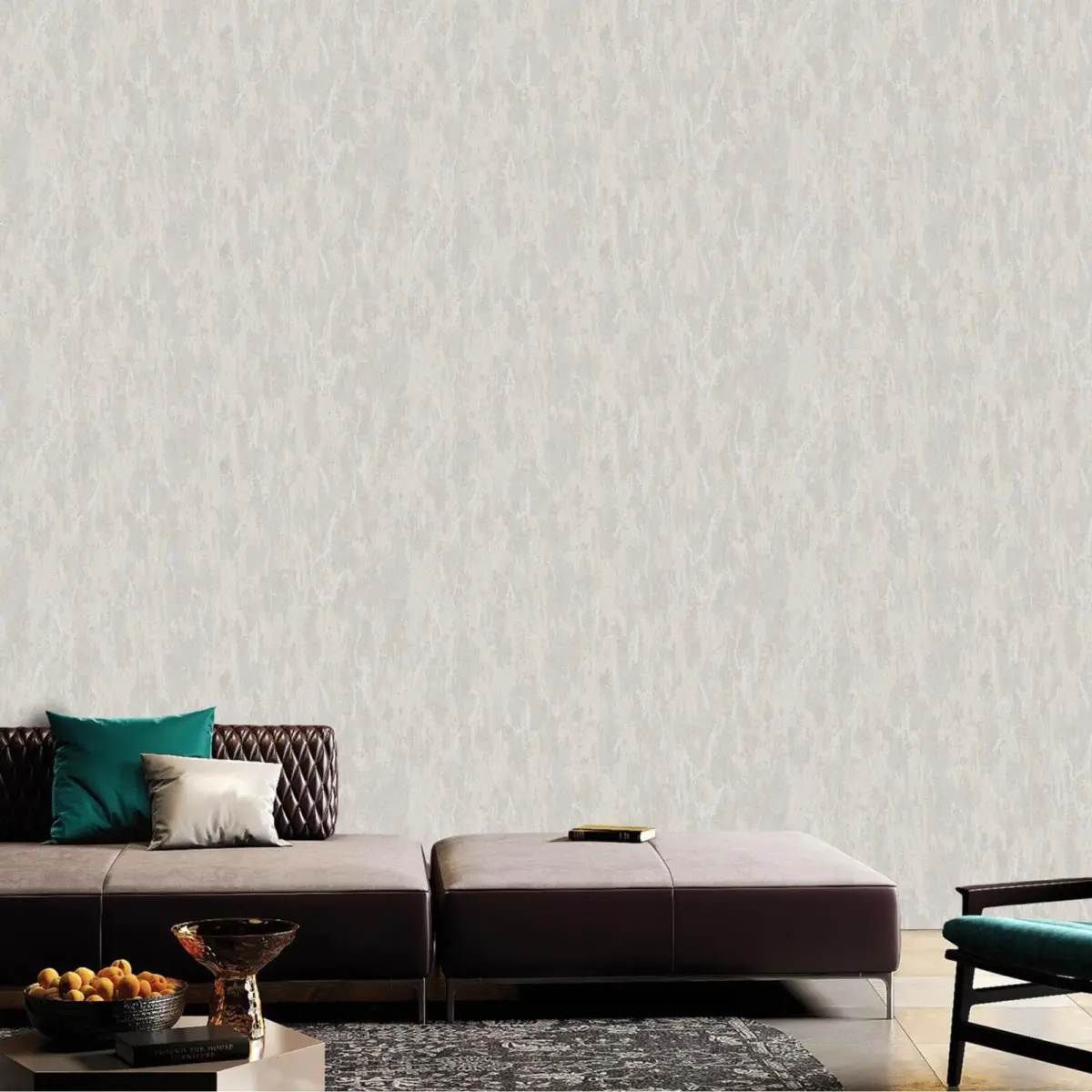 Abstract oxidized texture pattern wallpaper White Code 7809-1 - Image 6