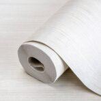 Striped Plain Wallpaper Light Cream Code 9904-2