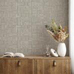 Geometric Modern Design Wallpaper Beige Code 23209-3 - Image 2