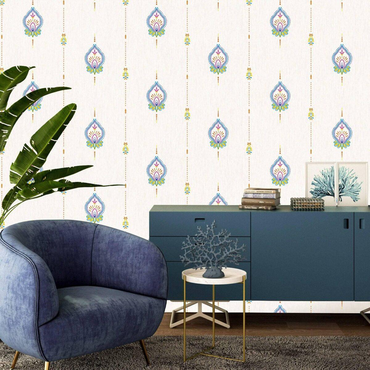 Modern Ordinary Wallpaper Cream Code 9902-3 - Image 2