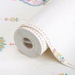 Modern Ordinary Wallpaper Cream Code 9902-3