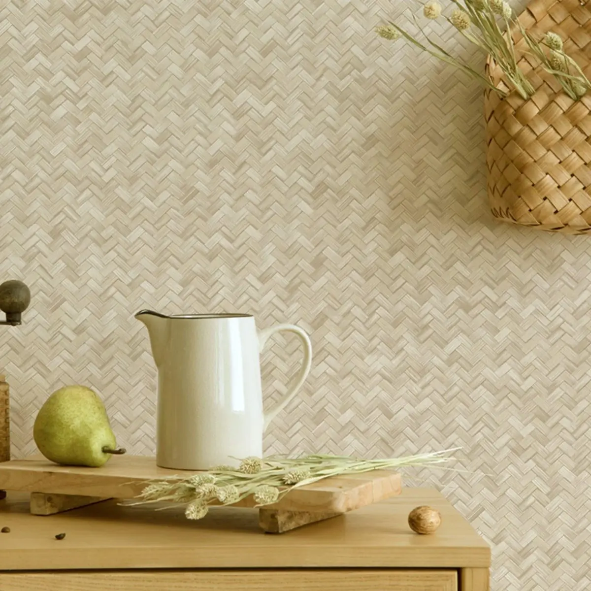 Modern Geometric Design Wallpaper Beige Code 1511-3 - Image 2