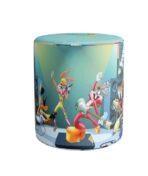 Multicolored Pouf Collection. Code PUF331