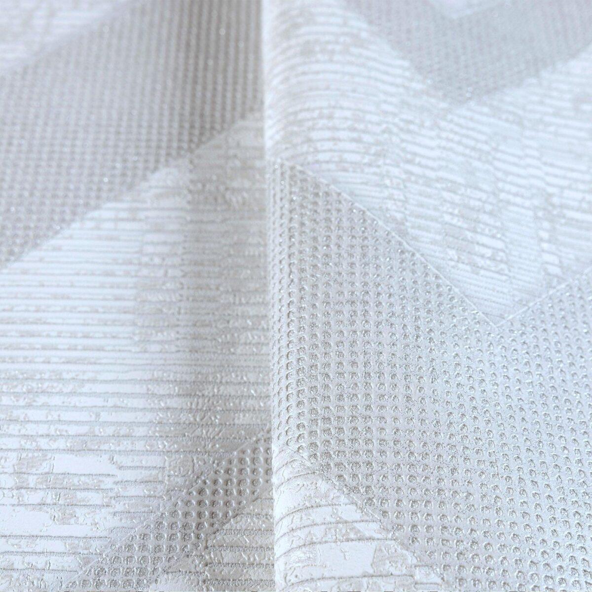 Plain Wallpaper White Code 1207-1 - Image 3