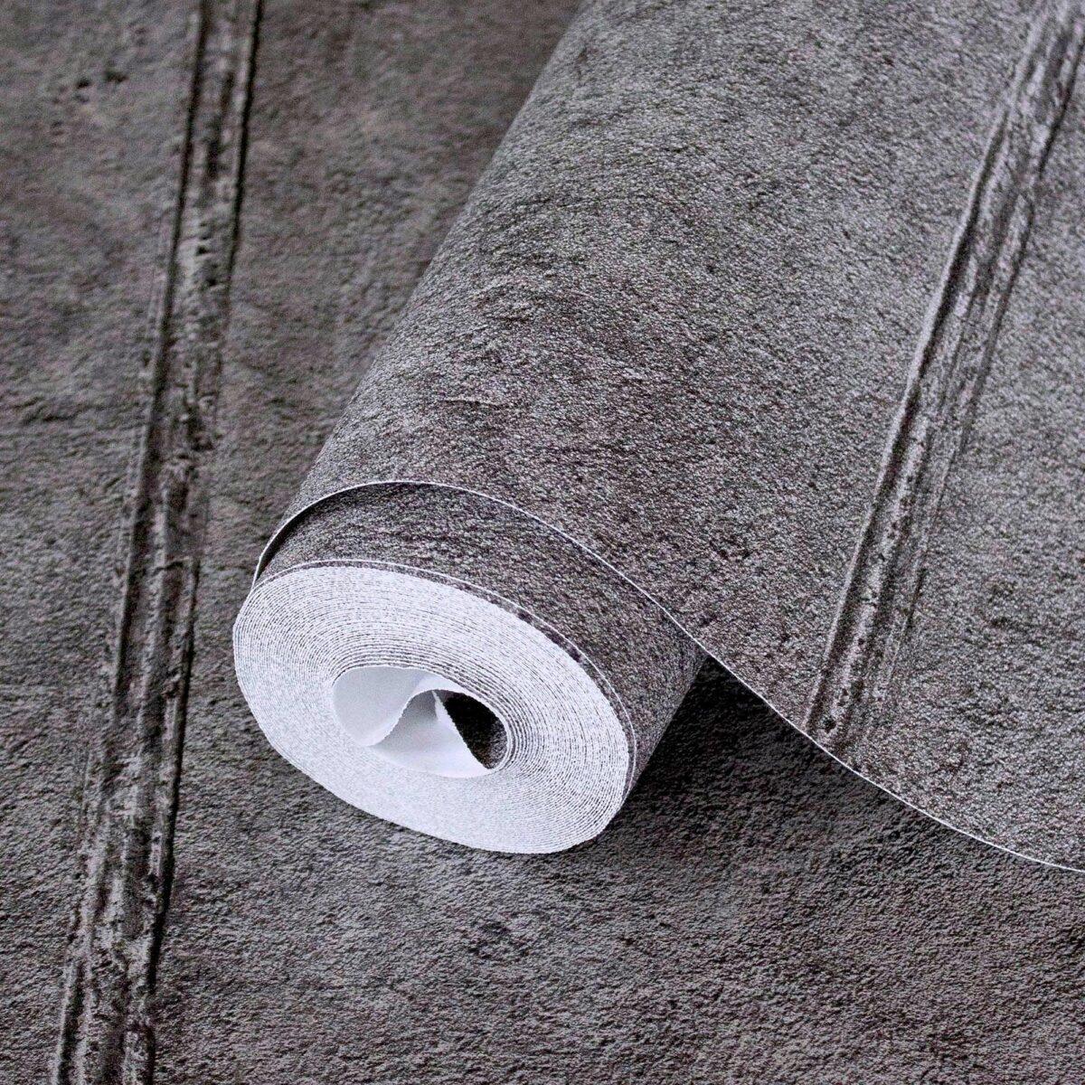 Stone Texture Wallpaper Dark Gray Code 1214-3 - Image 1