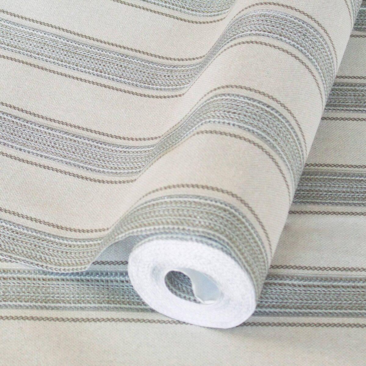 Straight Line Wallpaper Gray Code 1306-5 - Image 1