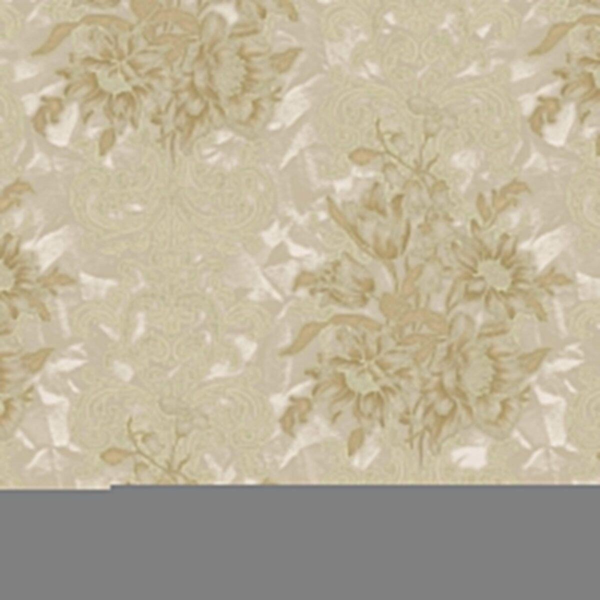 Floral detailed Rococo damask pattern wallpaper Beige Code 7805-2 - Image 5