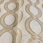 Wallpaper with stylized chain pattern Cream Code 7808-1 - Image 4