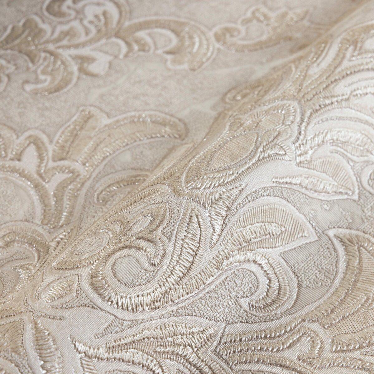 Rich Damask Design Wallpaper Cream Code 1405-3 - Image 3