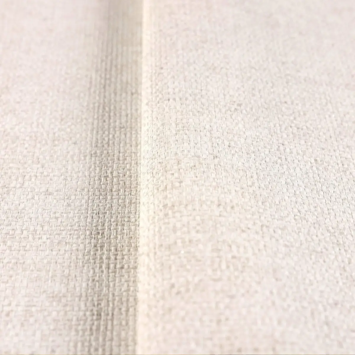 Smooth linen textile texture wallpaper Cream Code 7816-5 - Image 3