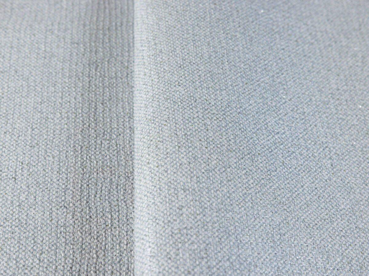 Rough Natural Linen Fabric Pattern Wallpaper Blue Code 3719-5 - Image 4