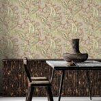 Shawl Pattern Wallpaper Beige Code 9903-3 - Image 2