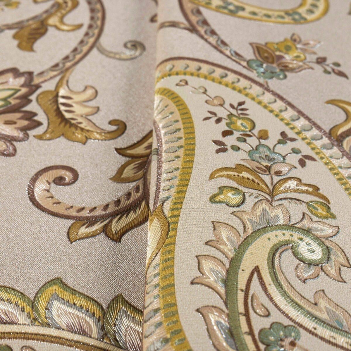 Shawl Pattern Wallpaper Beige Code 9903-3 - Image 3
